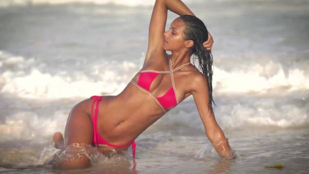 Lais Ribeiro Uncovered SI Swimsuit 2018